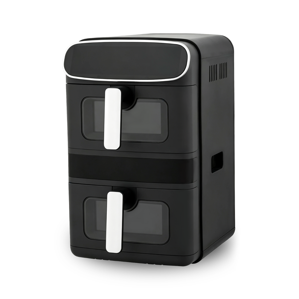 Double Stacks Visible Air Fryer With BLDC Motor Double Stacks Visible Air Fryer With BLDC Motor