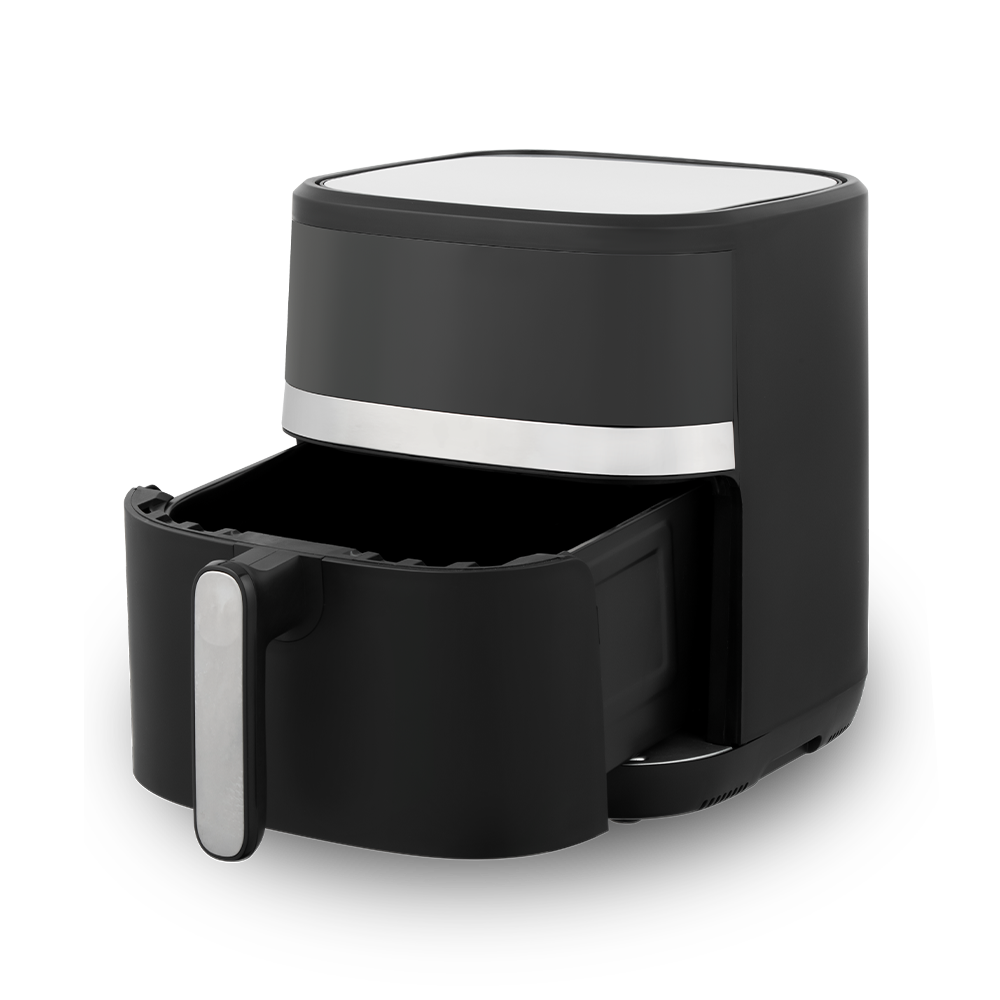 Elegant White And Black Digital Touchscreen Air Fryer Elegant White And Black Digital Touchscreen Air Fryer