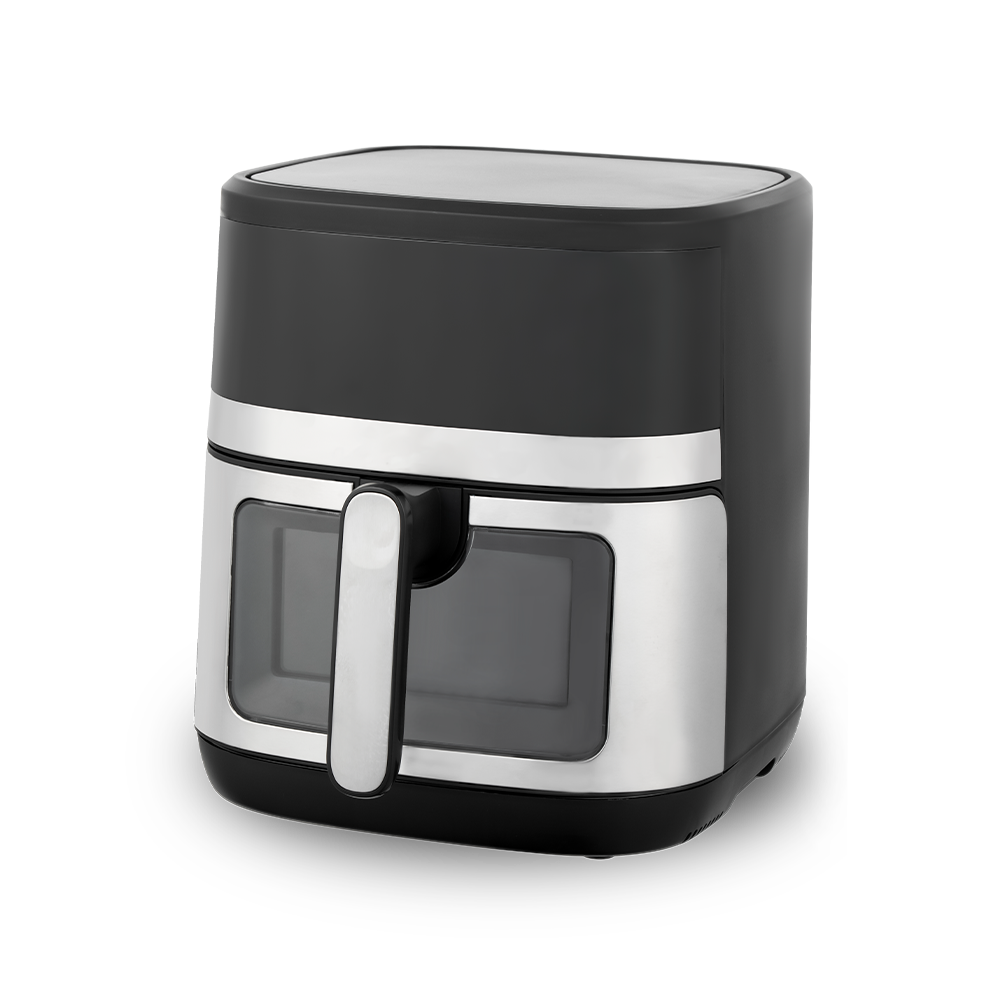 Black And Silver Mixed Color Air Fryer