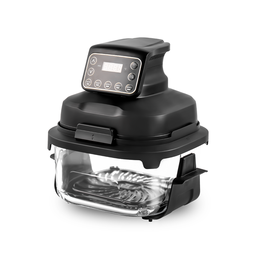 Minimalist Push-Button Air Fryer