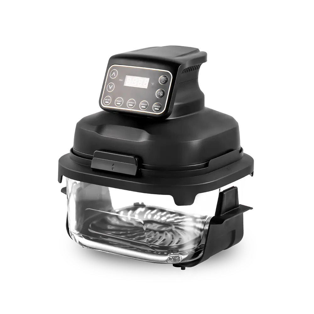 Minimalist Push-Button Air Fryer