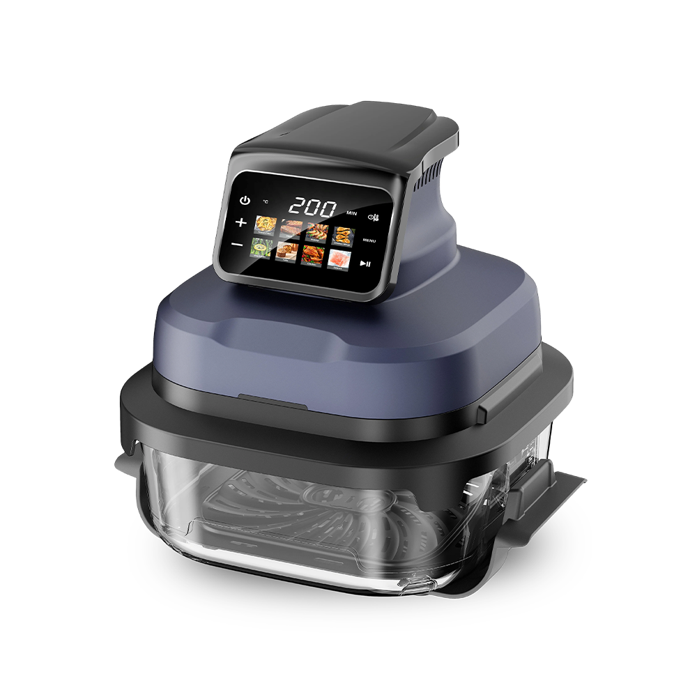 All-in-One Air Fryer with Three Cooking Pots All-in-One Air Fryer with Three Cooking Pots