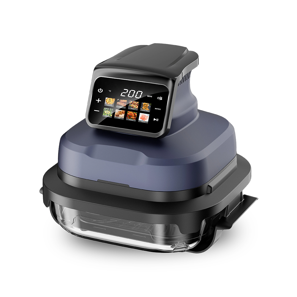 All-in-One Air Fryer with Three Cooking Pots All-in-One Air Fryer with Three Cooking Pots