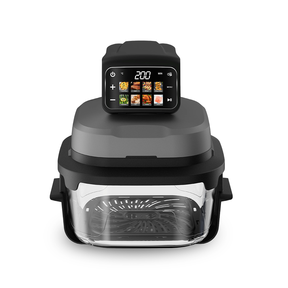 All-in-One Air Fryer with Three Cooking Pots All-in-One Air Fryer with Three Cooking Pots