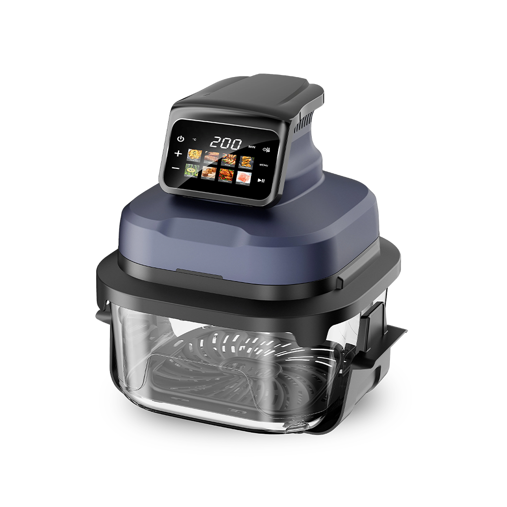 All-in-One Air Fryer with Three Cooking Pots All-in-One Air Fryer with Three Cooking Pots